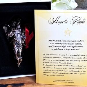 Hallmark Angelic Flight Keepsake Ornament Vintage